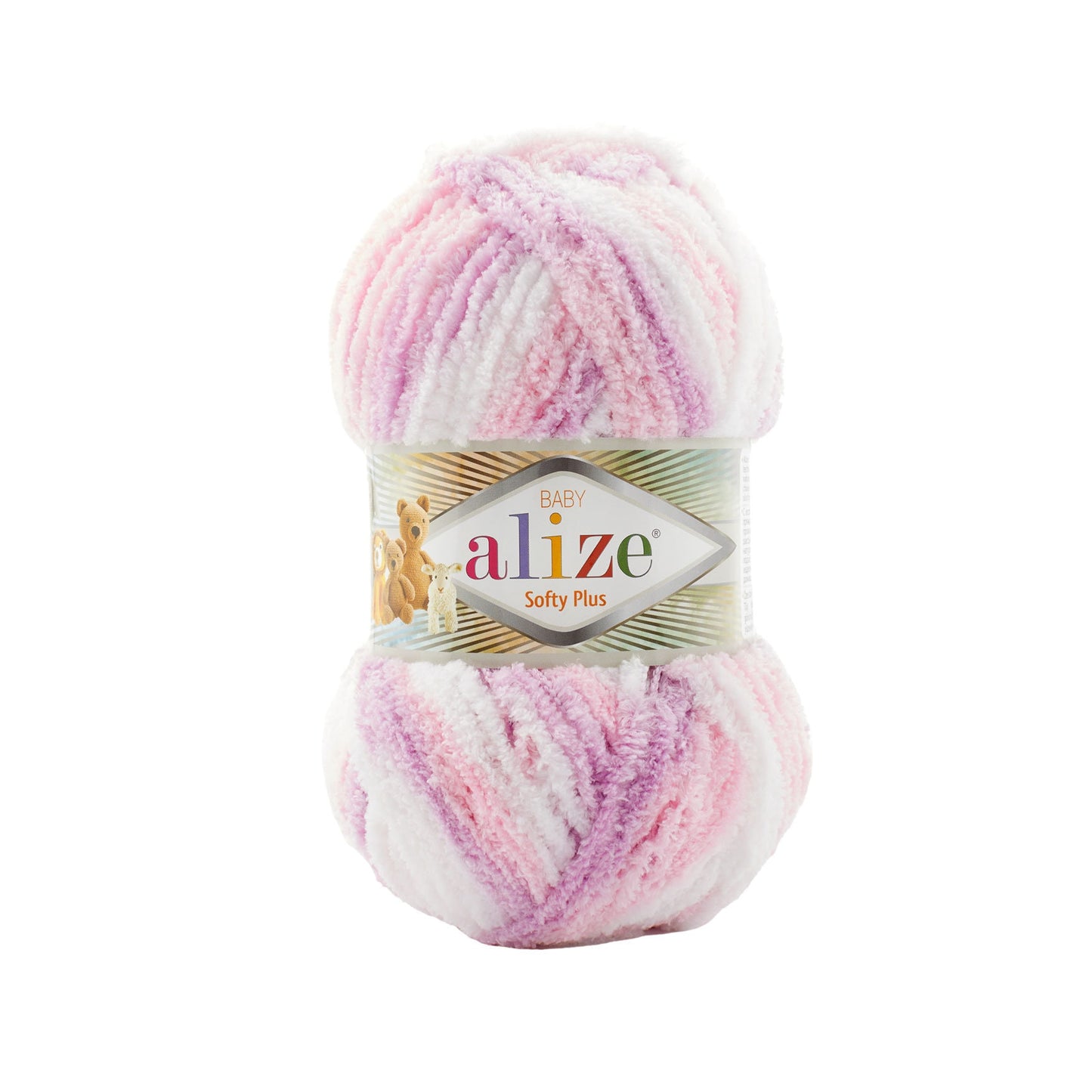 Alize Softy Plus Yarn, 100g (3.5 OZ) Soft yarn, Chunky yarn, Bulky Yarn, Baby soft Yarn, Velvet Yarn.