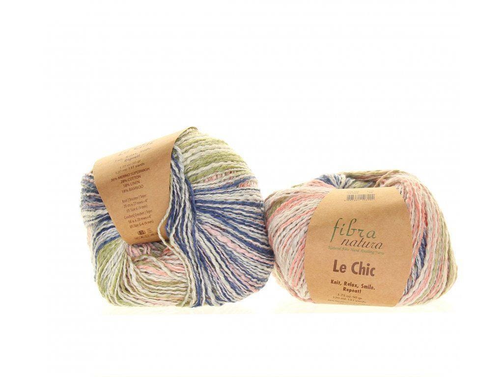 Cotton Wool Yarn Le Chic Fibra Natura Linen Yarn Bamboo Yarn Light Worsted Yarn Merino Wool Yarn Linen Cotton Yarn