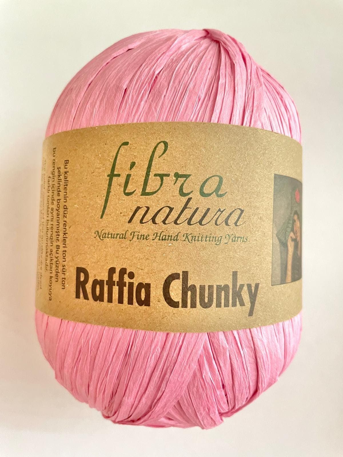 Himalaya Raffia, Fibra Natura Natural Colors, paper yarns, 35 gr - 1,23 oz, 80 mt - 87 yards, crochet yarn, basket yarn, cord yarn, bag yarn