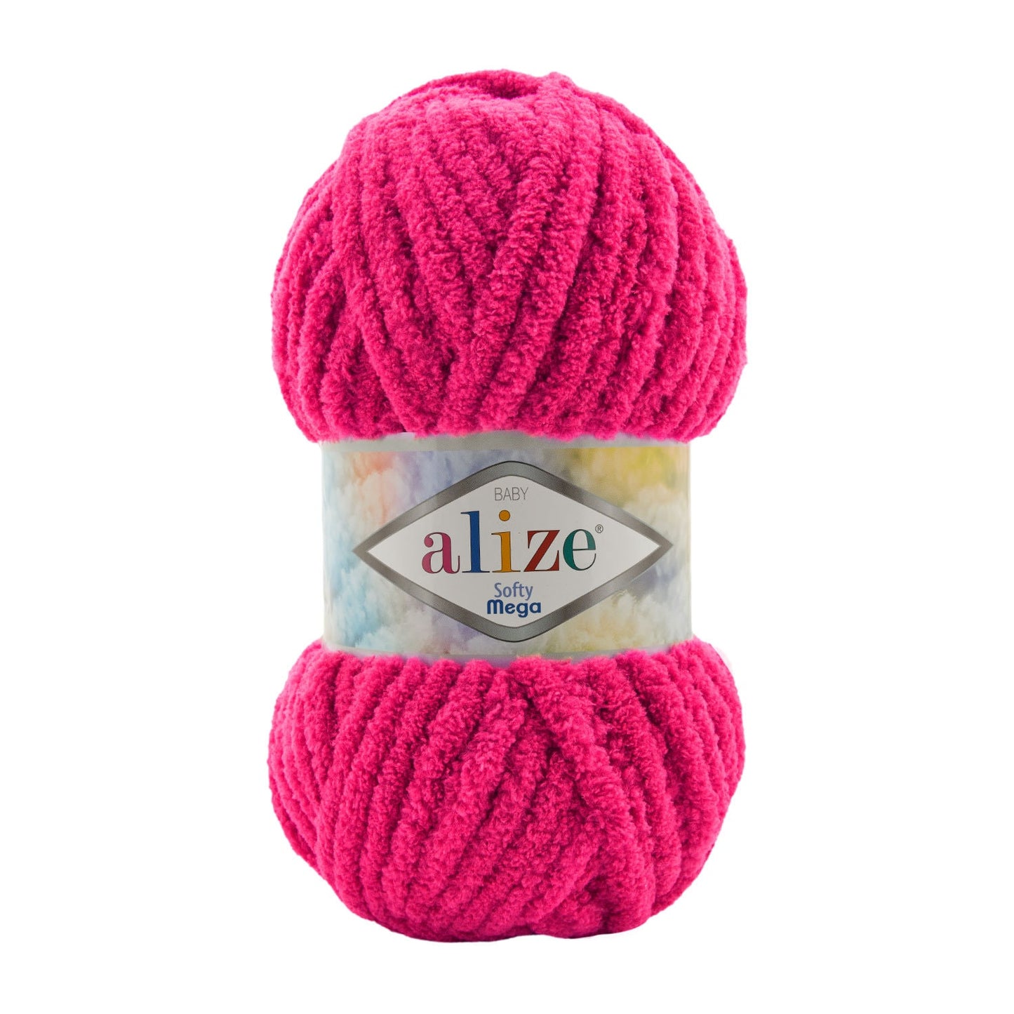 Alize Softy Mega Yarn, 100g (3.5 OZ) Soft yarn, Chunky yarn, Bulky Yarn, Baby soft Yarn, Velvet Yarn.