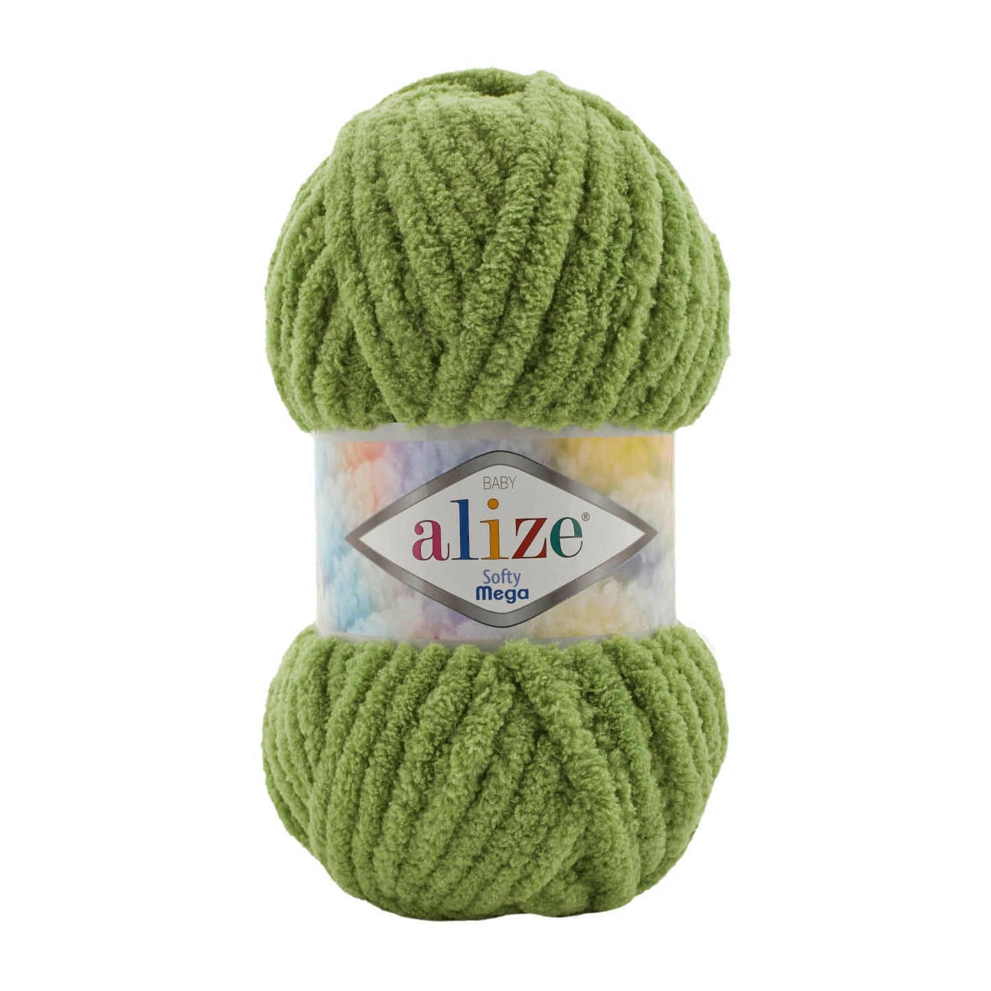 Alize Softy Mega Yarn, 100g (3.5 OZ) Soft yarn, Chunky yarn, Bulky Yarn, Baby soft Yarn, Velvet Yarn.