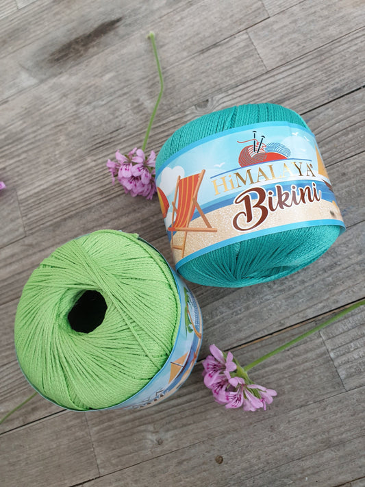 Himalaya Bikini Yarn, Swimsuit Yarn, Lingerie Yarn,Summer Soft Yarn for Knitting Crochet Dress and Bikini