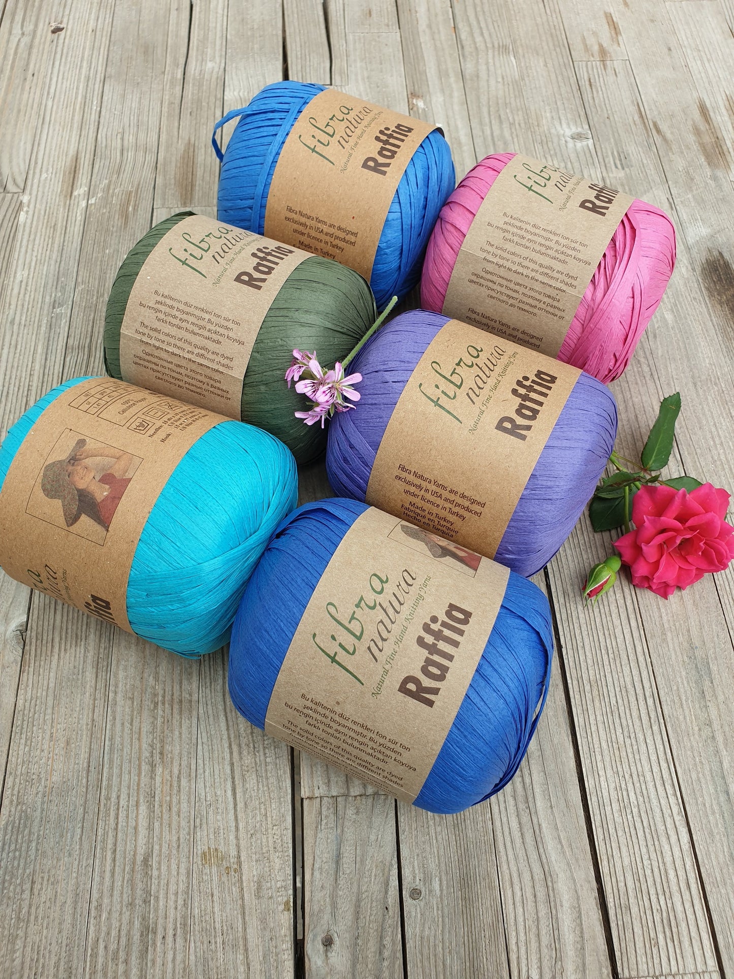 Himalaya Raffia, Fibra Natura Natural Colors, paper yarns, 35 gr - 1,23 oz, 80 mt - 87 yards, crochet yarn, basket yarn, cord yarn,