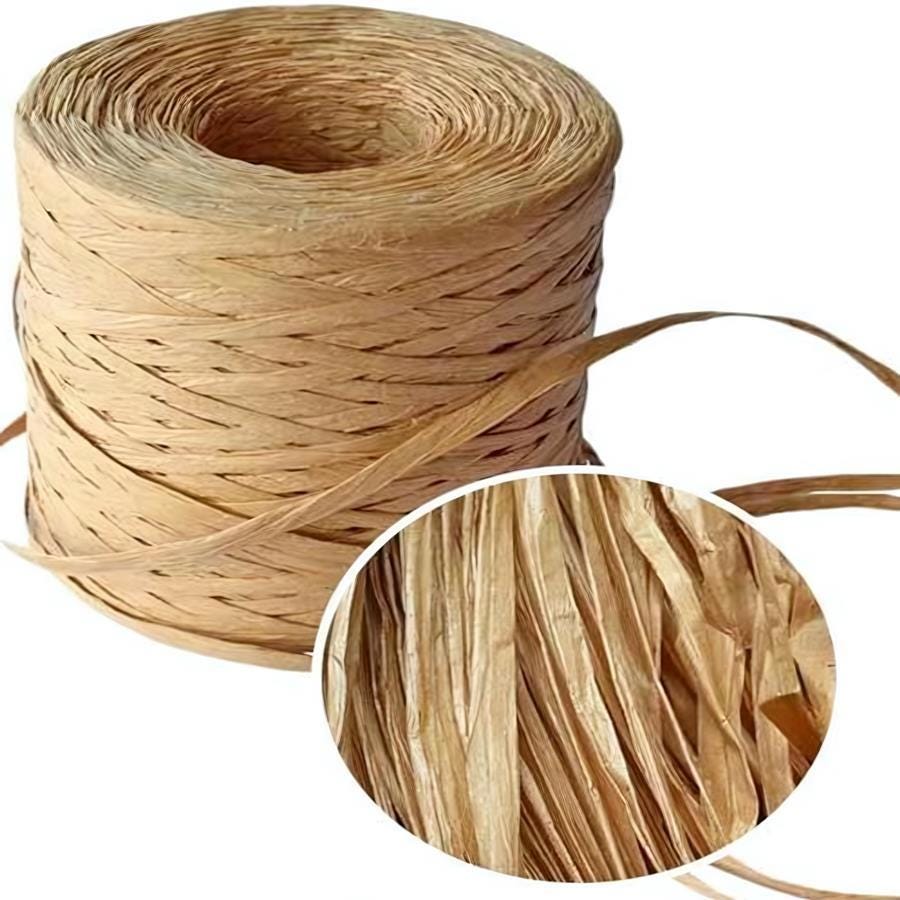 Raffia Yarns, paper yarns, 200 grams, paper yarn,Hat yarn, crochet yarn, basket yarn, cord yarn, bag yarn, raffia cord